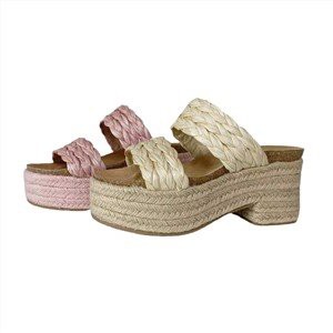 Þægilegir Espadrille fleygar